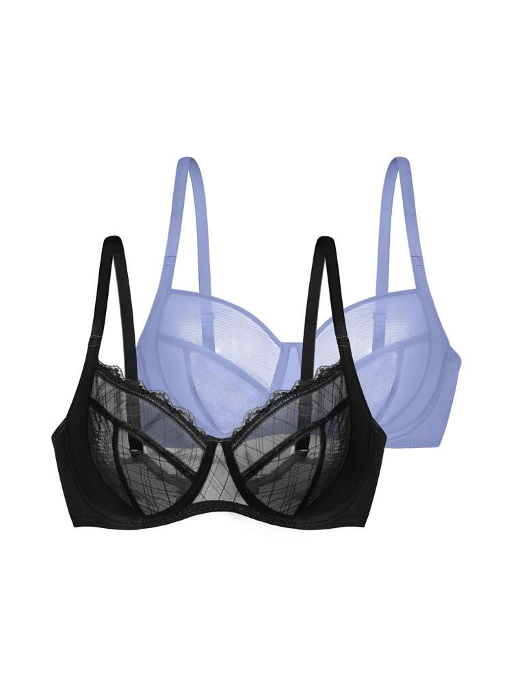 2 PACK IMANI FULL CUP BRA