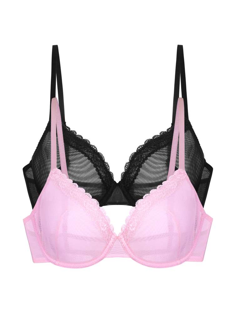 2 PACK MISHA FULL CUP BRA