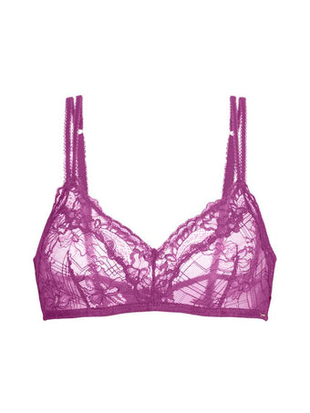 Brassière dentelle sans coques