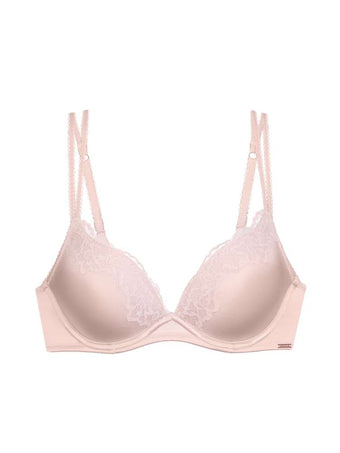 Microfiber Push Up Plunge Bra