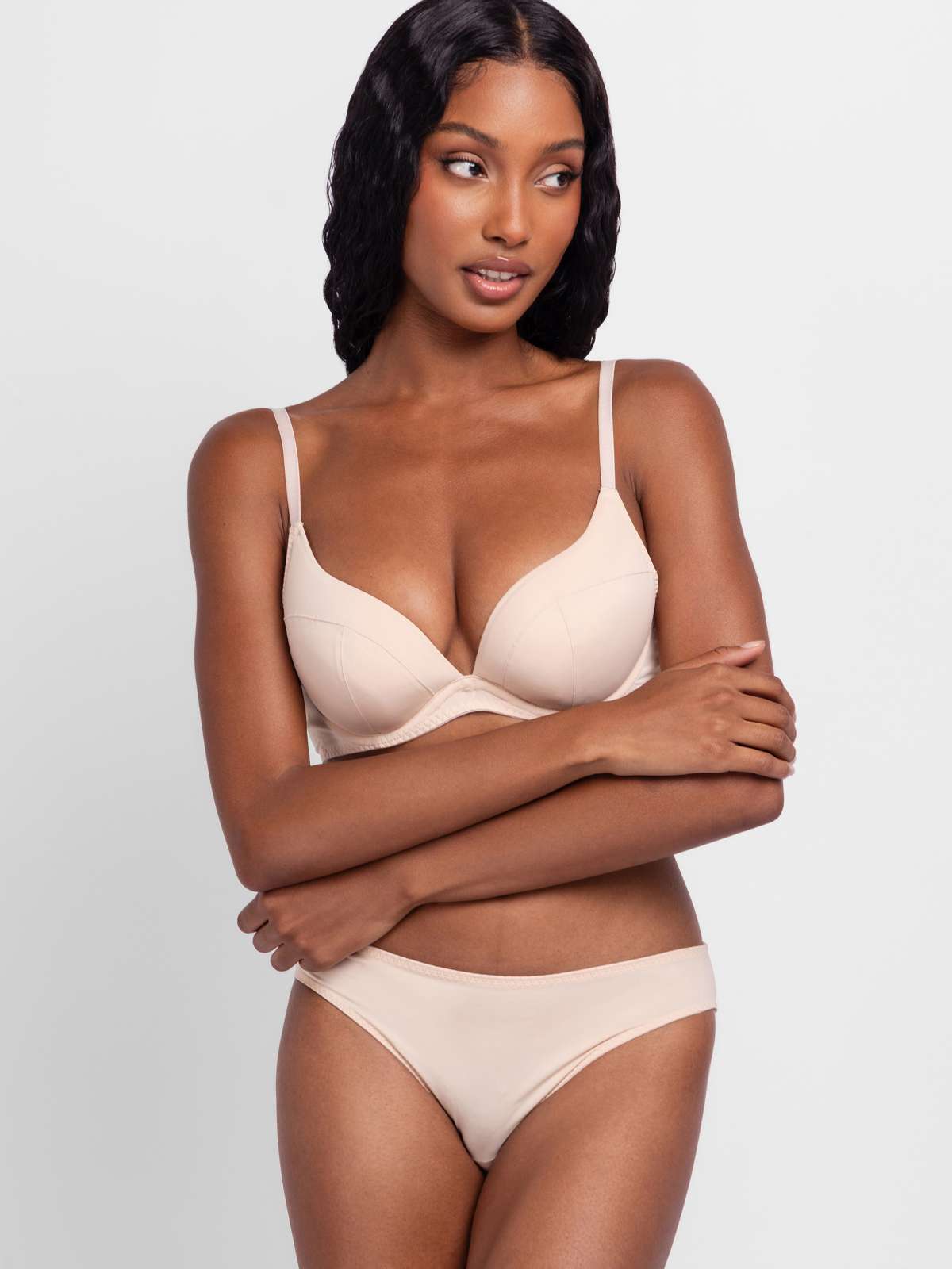 Angie 2pp Push Up Push Up Plunge Bra
