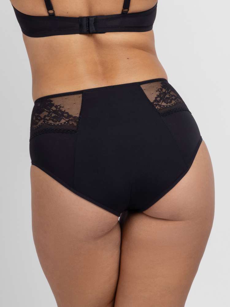 Lot de 2 culottes de règles midi dentelle