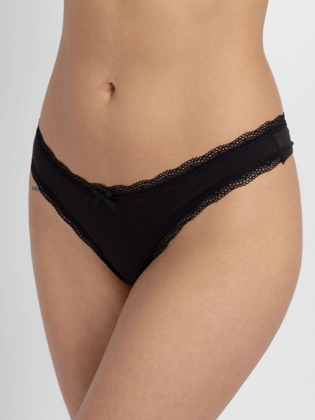Essential Cotton 5 Pack Thong