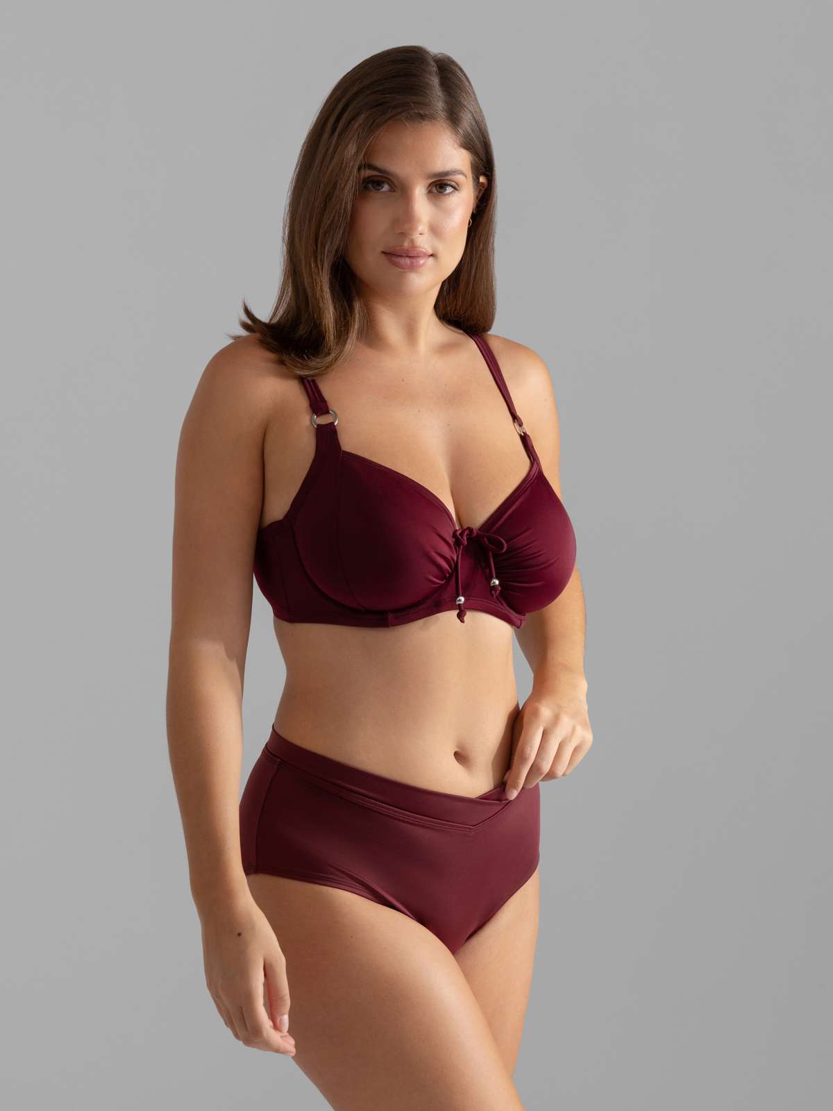 Santa Monica Mid-Waist Bikini Bottom