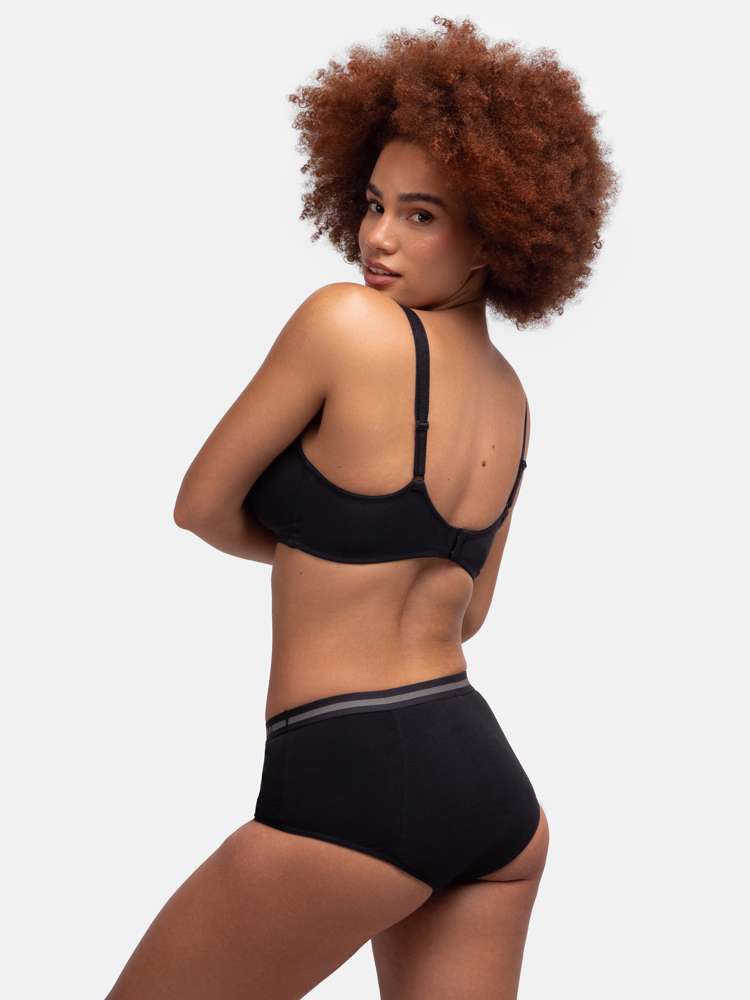 2 PACK PERIOD PANTIES MIDI BRIEF