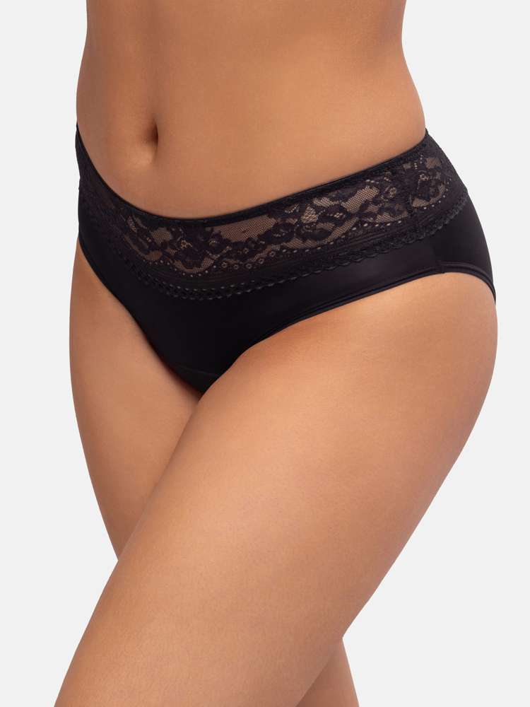 Lot de 2 culottes de règles hipster dentelle