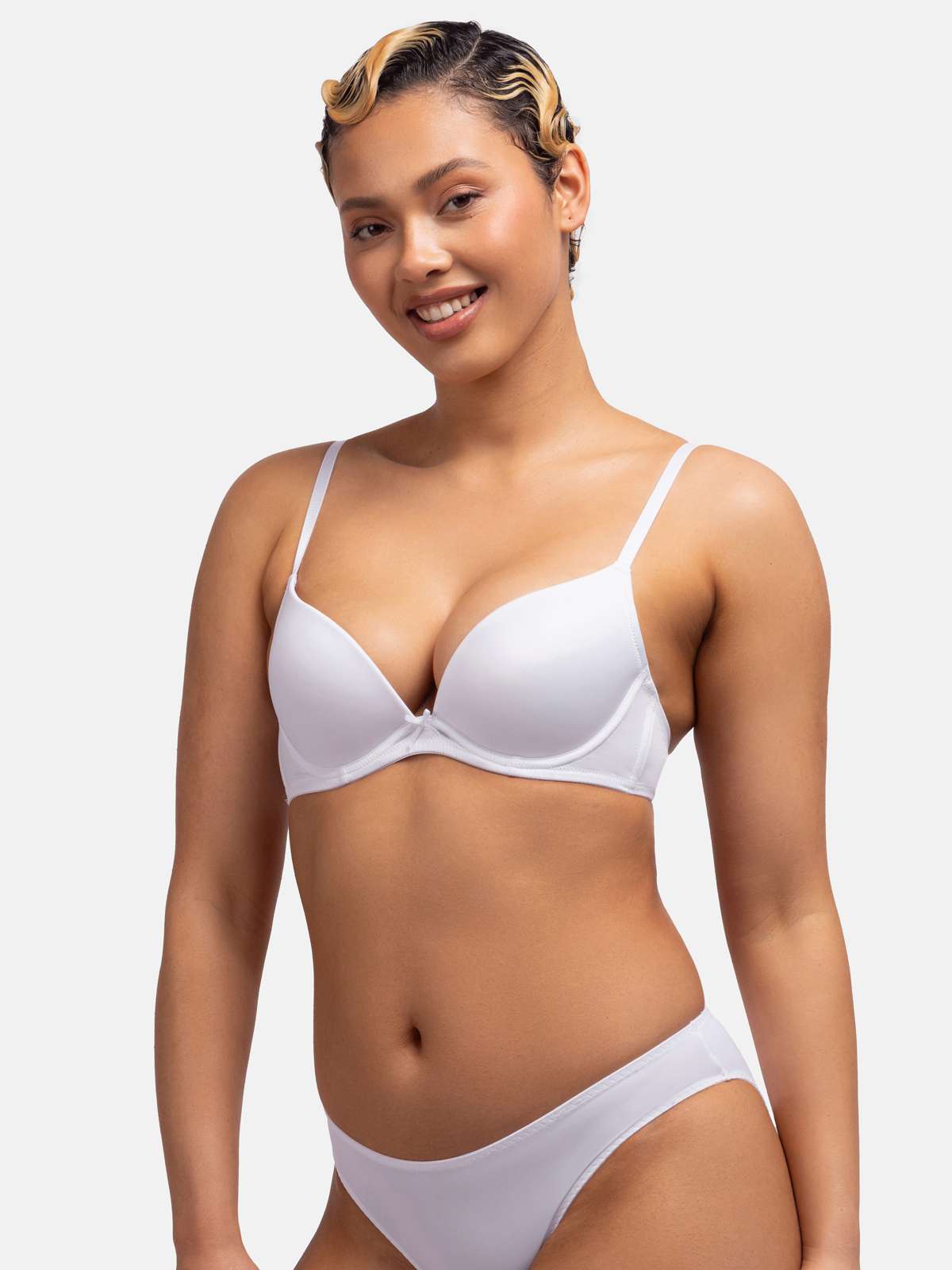 Sonia 2pp Padded Push Up Plunge Bra