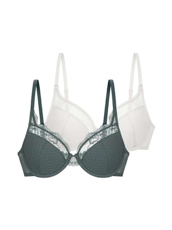 2 PACK ARISTA DEMI BRA