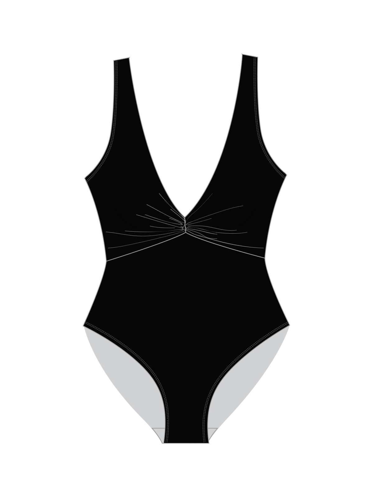 Canberra Removable Pads Swimsuit