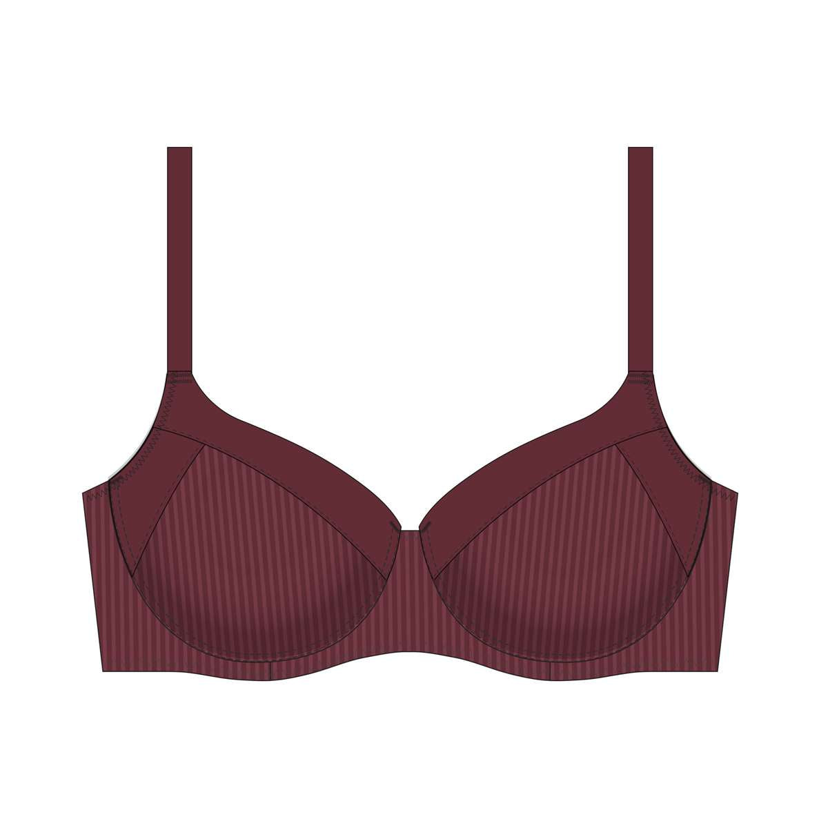 Carmen Light Padded Demi Bra