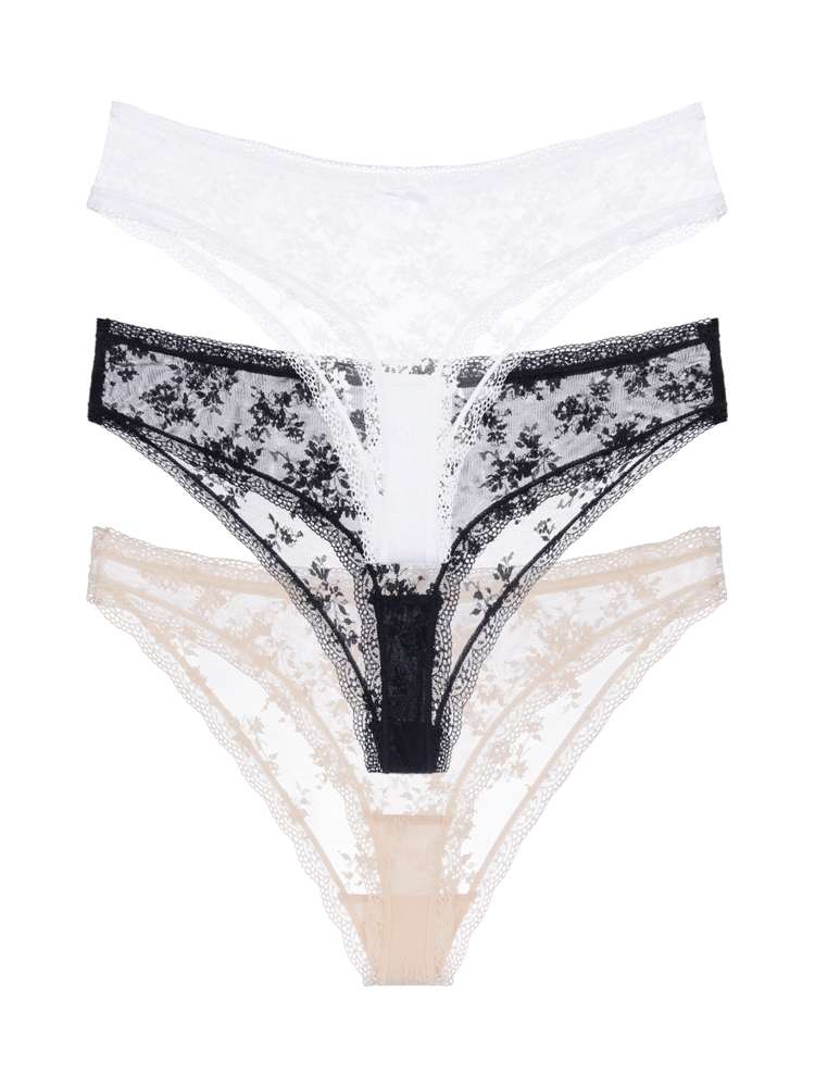 Lot de 3 culottes brésiliennes