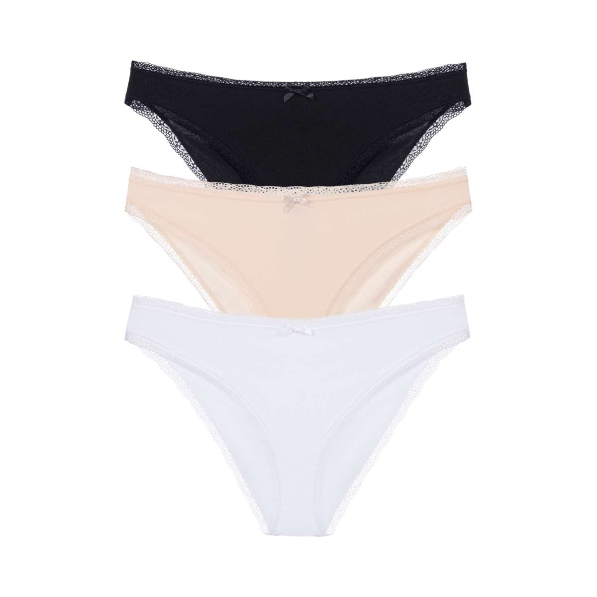 Essential Cotton 3 Pack Brazilian