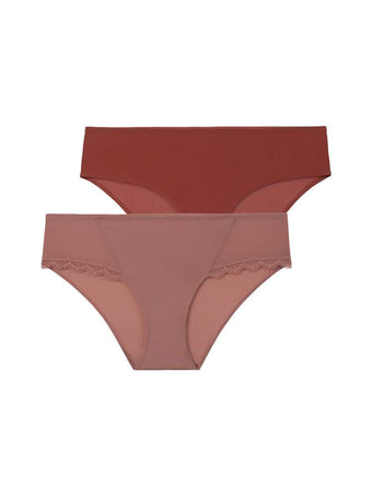 Lot de 2 culottes basses