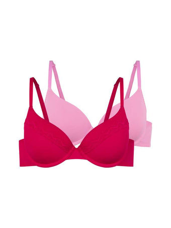Lot de 2 soutiens-gorge demi-coques