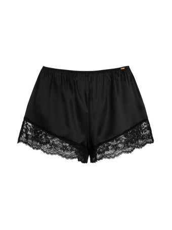 Short de pyjama satin