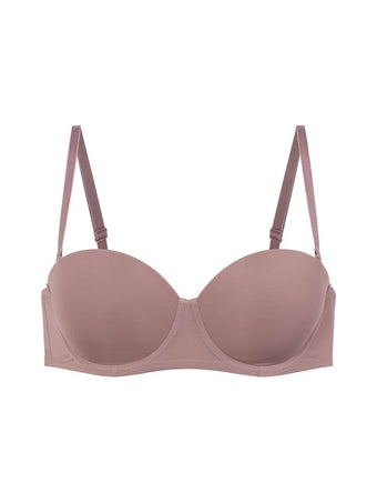 Soutien-gorge balconnette à coques