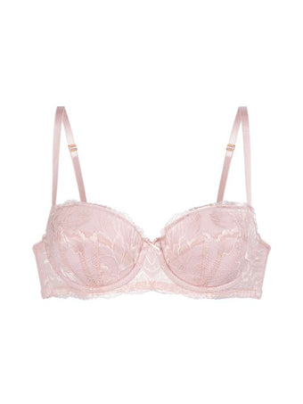Soutien-gorge balconnet à coques dentelle