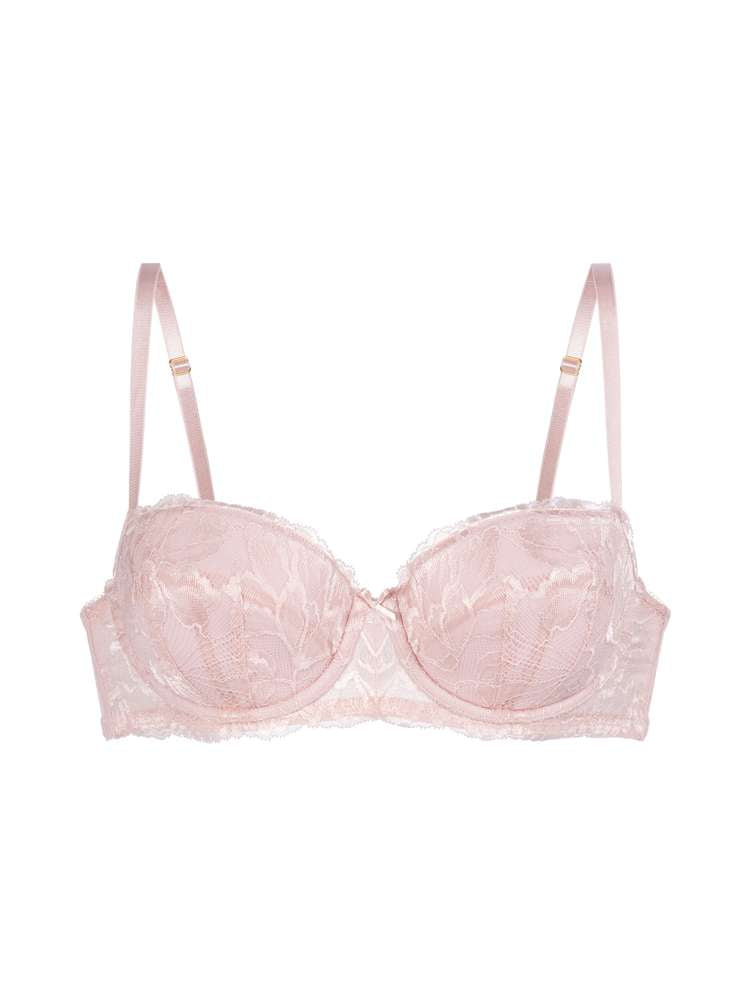 Soutien-gorge balconnet à coques dentelle