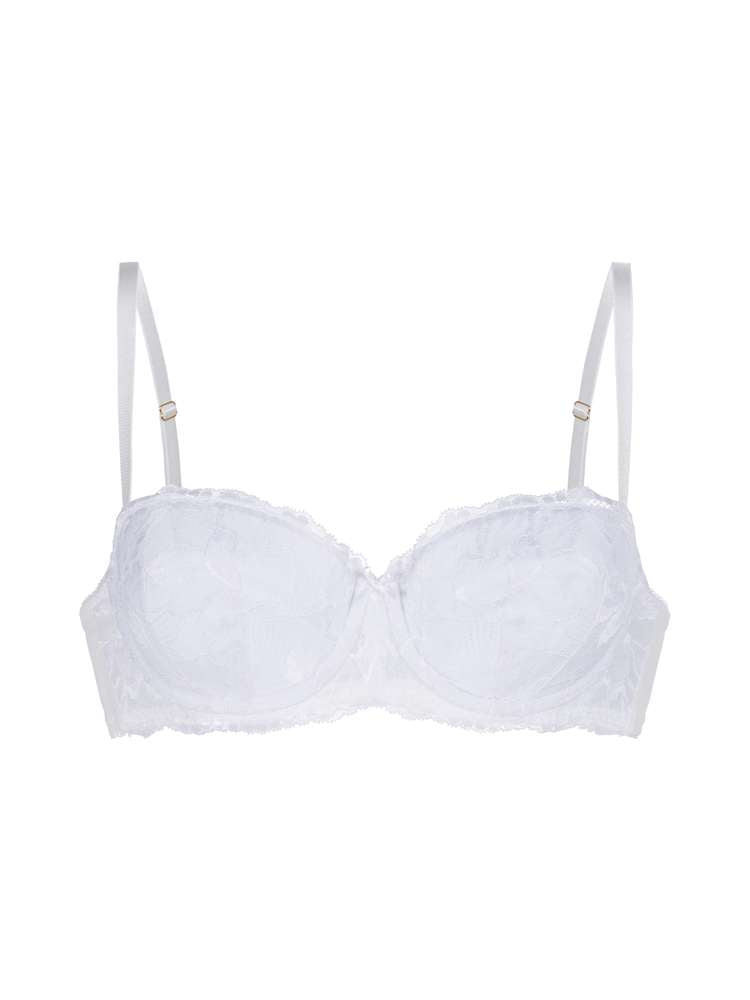 Soutien-gorge balconnet à coques dentelle