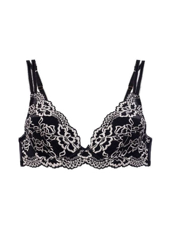 Soutien-gorge plongeant à coques