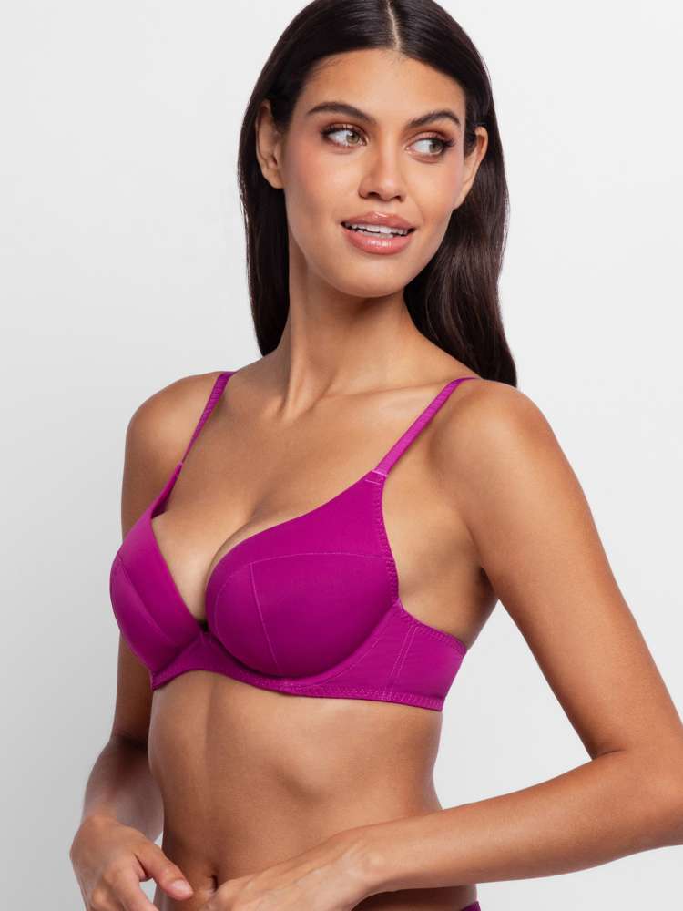 Lot de 2 soutiens-gorge push-up plongeants