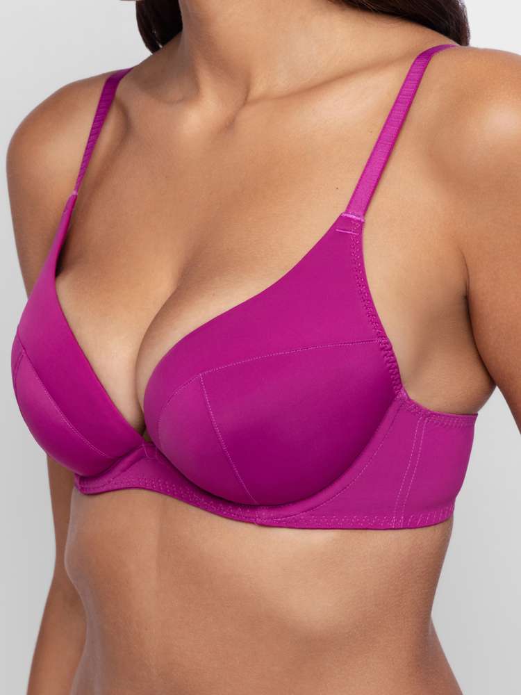 Lot de 2 soutiens-gorge push-up plongeants