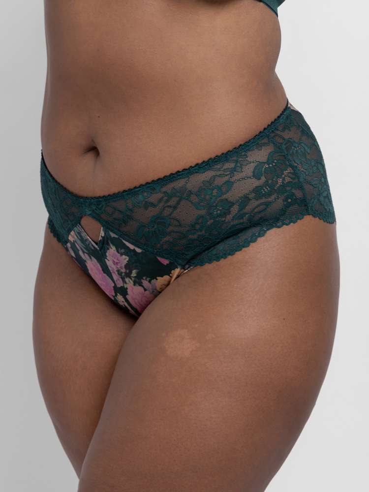 Hipster imprimé fleurs