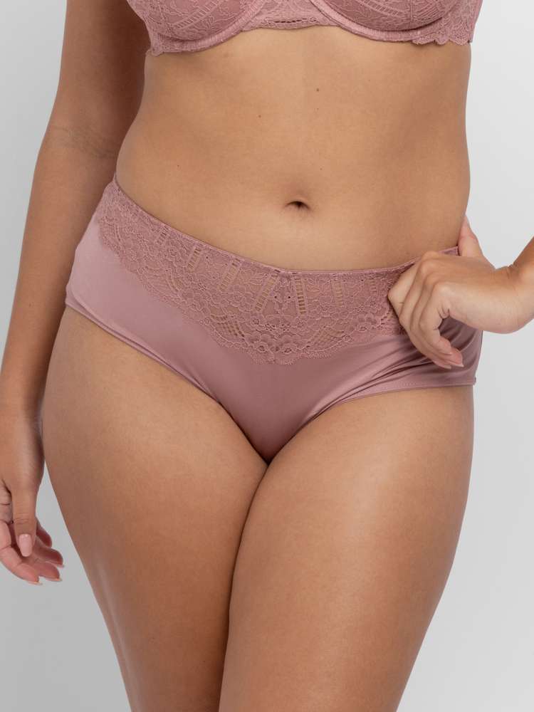 Lot de 2 culottes mi-haute