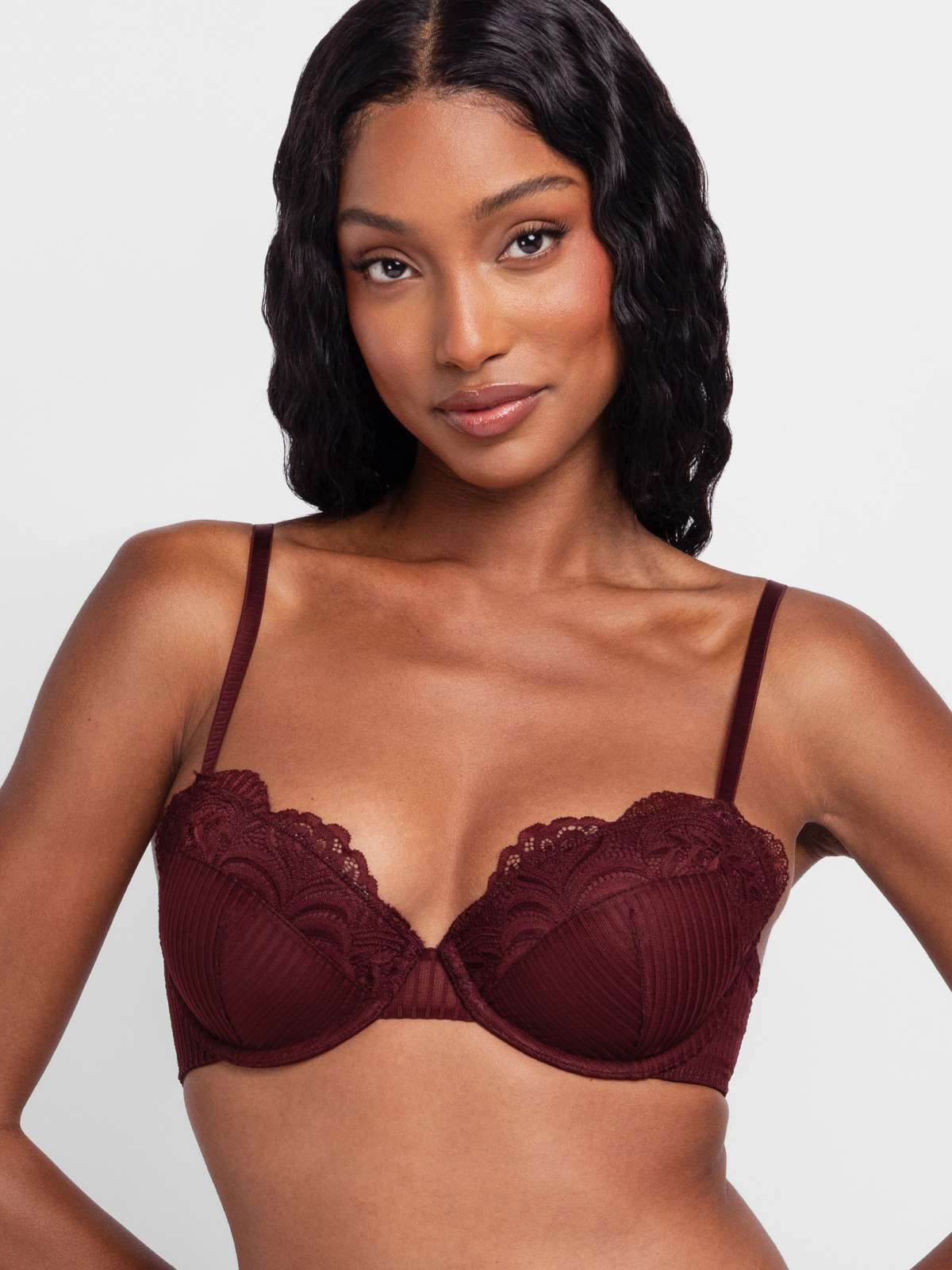 Emersyn Padded Demi Bra