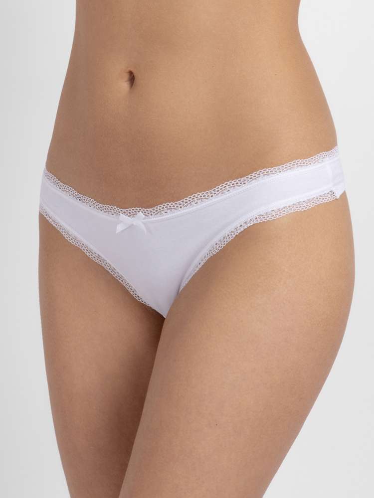 Lot de 3 tangas coton