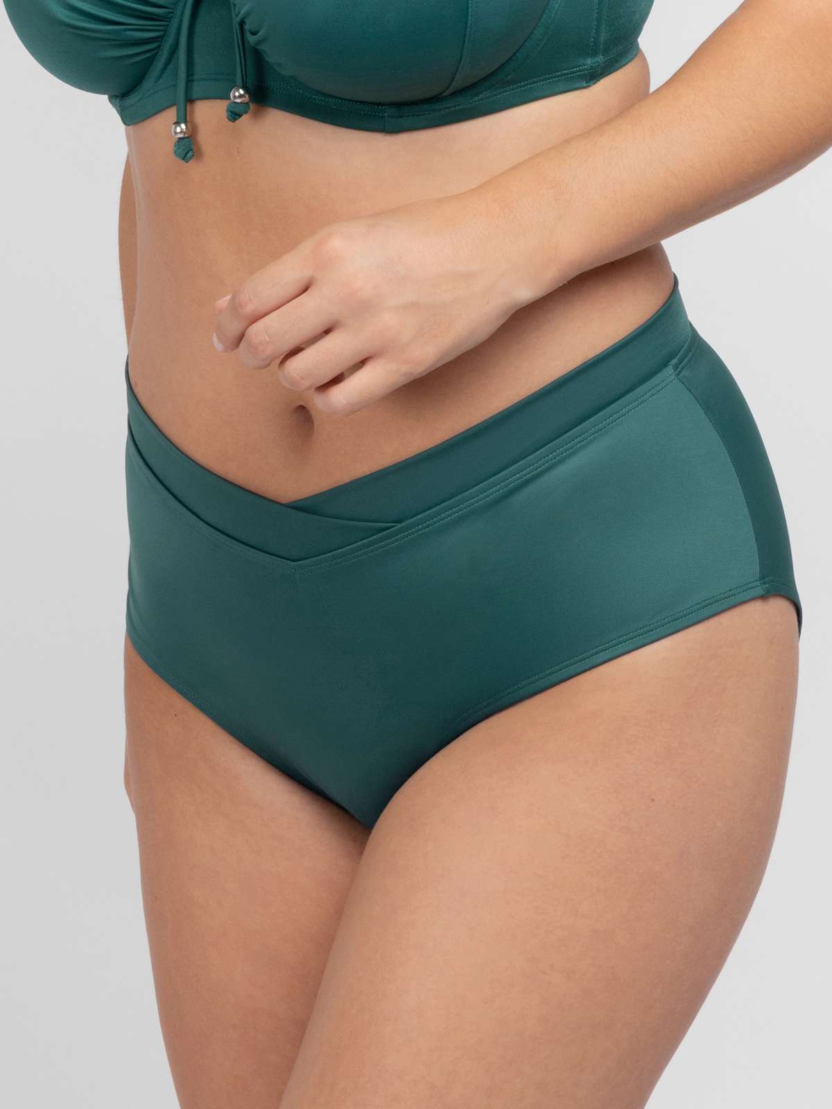 Santa Monica Mid-Waist Bikini Bottom
