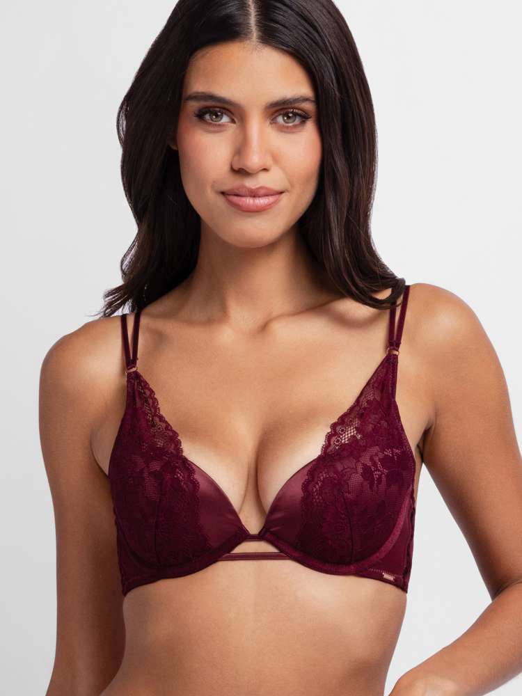 Soutien-gorge plongeant Lyra Satin