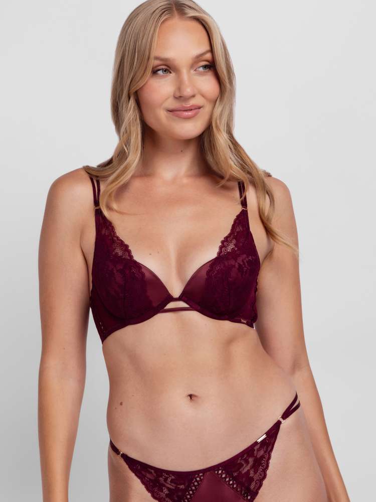 Soutien-gorge plongeant Lyra Satin