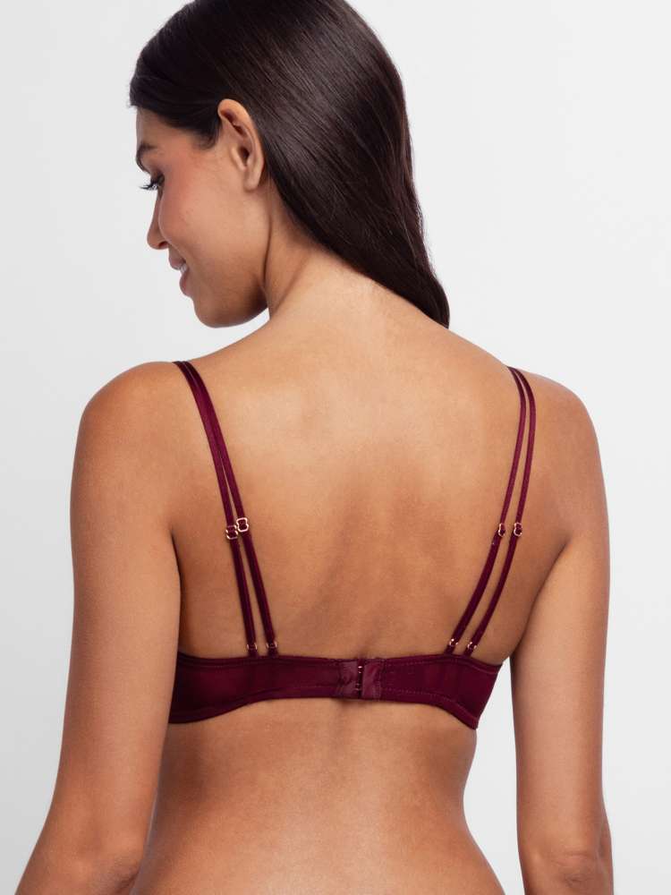 Soutien-gorge plongeant Lyra Satin