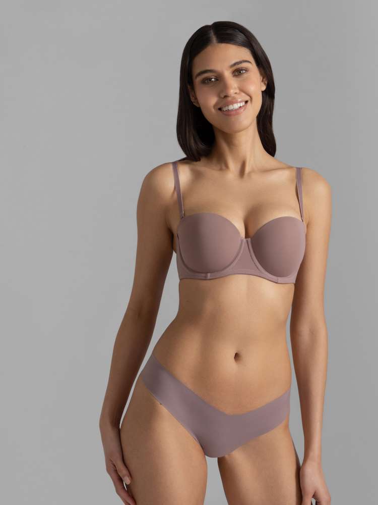 Soutien-gorge balconnette à coques