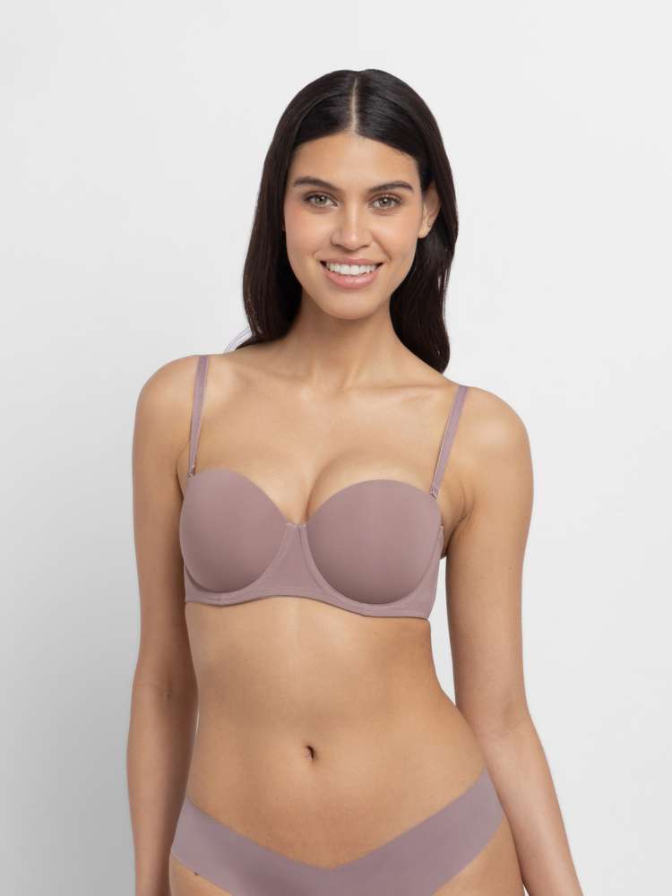 Soutien-gorge balconnette à coques