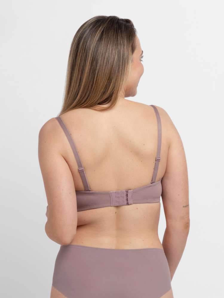 Soutien-gorge balconnette à coques