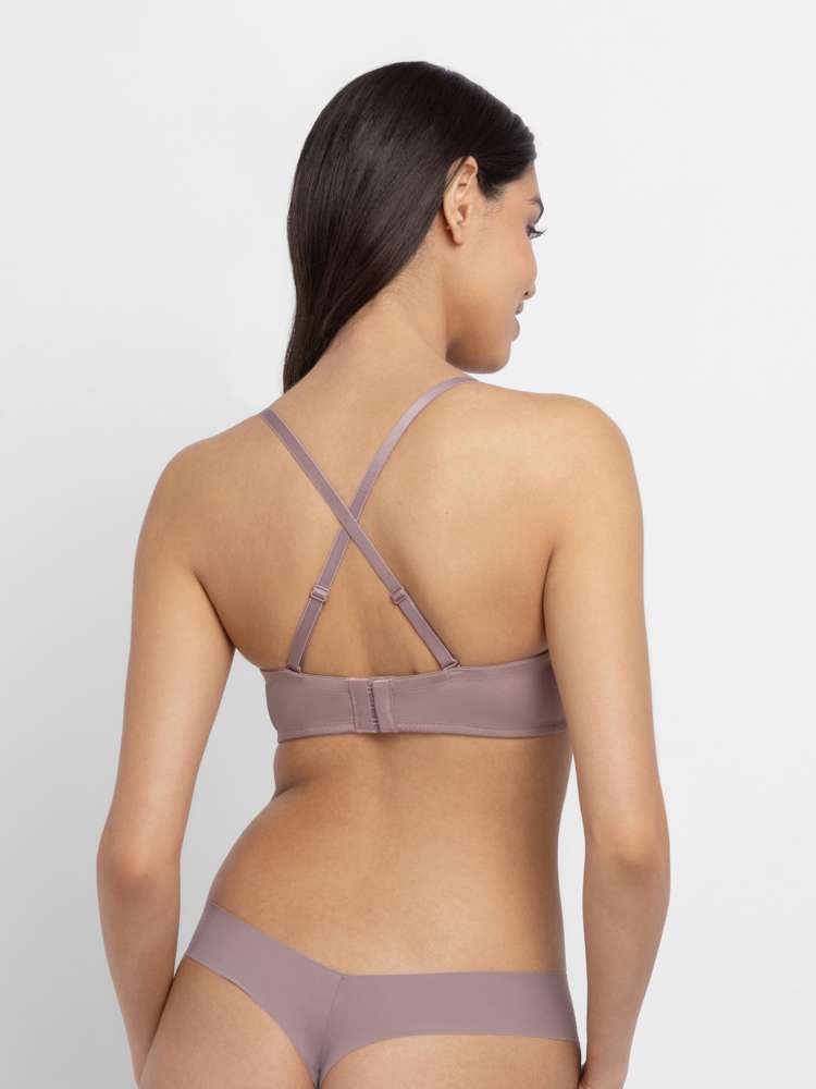 Soutien-gorge balconnette à coques