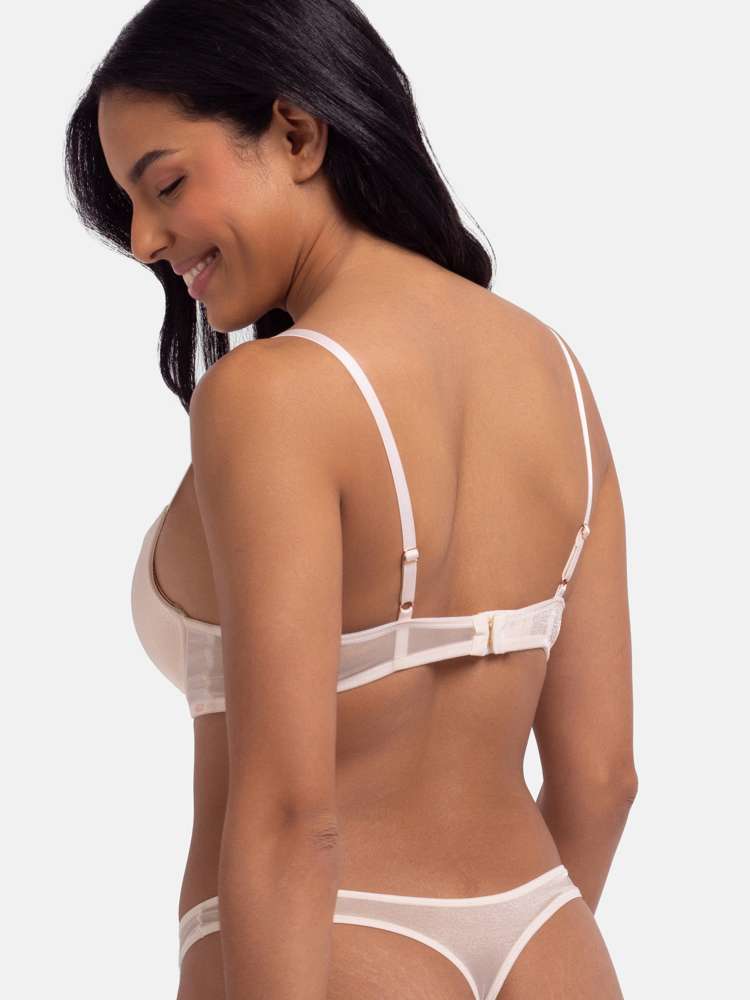 Soutien-gorge push-up plongeant
