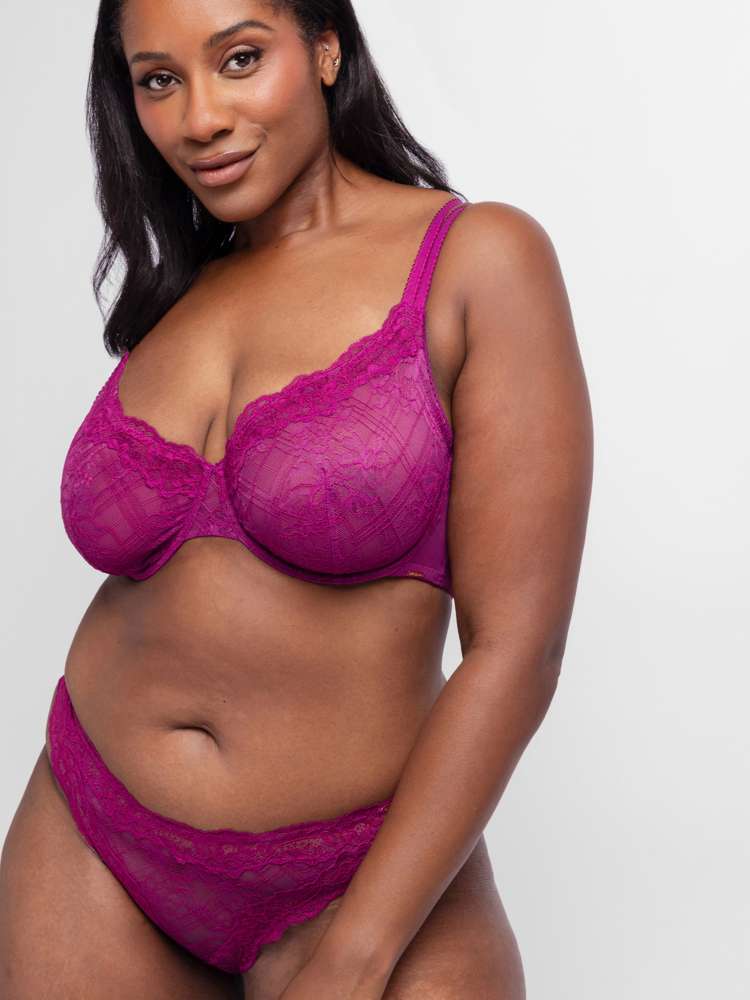 Soutien-gorge emboîtant dentelle sans coques
