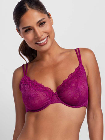 Soutien-gorge emboîtant dentelle sans coques