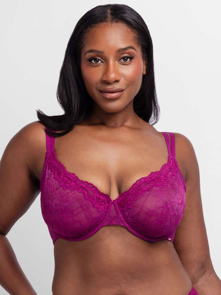 Soutien-gorge emboîtant dentelle sans coques