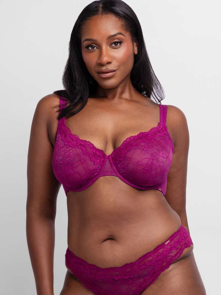 Soutien-gorge emboîtant dentelle sans coques