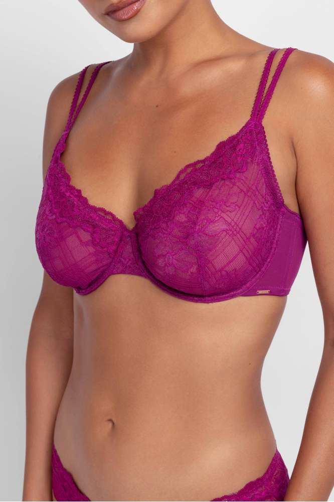 Soutien-gorge emboîtant dentelle sans coques