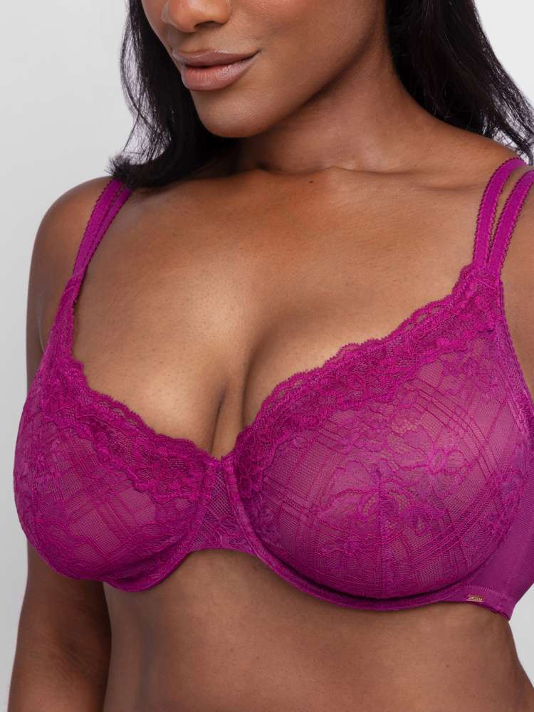 Soutien-gorge emboîtant dentelle sans coques