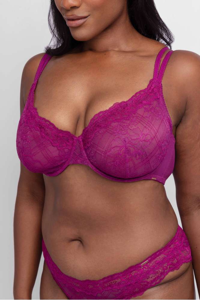 Soutien-gorge emboîtant dentelle sans coques