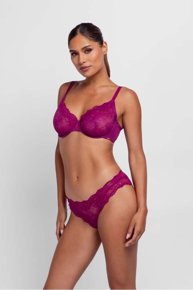 Soutien-gorge emboîtant dentelle sans coques