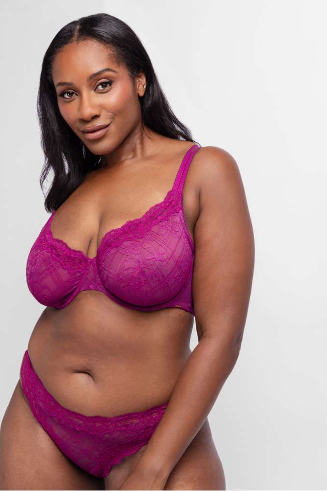 Soutien-gorge emboîtant dentelle sans coques