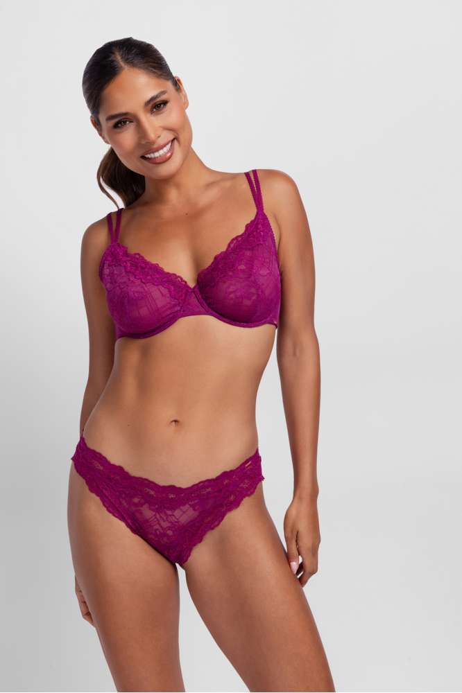 Soutien-gorge emboîtant dentelle sans coques