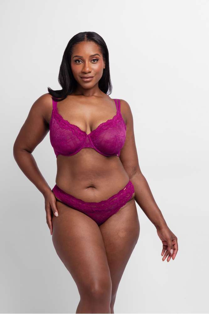 Soutien-gorge emboîtant dentelle sans coques